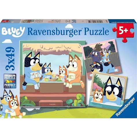 RAVENSBURG bluey 3 in 1 doos