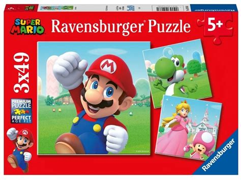 RAVENSBURG mario 3 in 1 puzzel