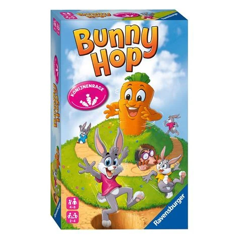 Ravensburger Bunny hop pocketspel
