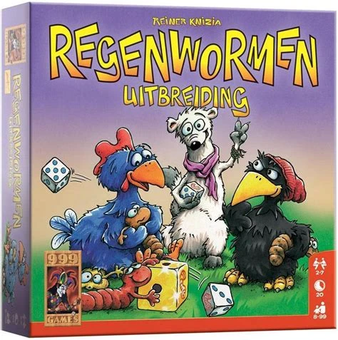 Regenwormen Uitbreiding - Kinderspel