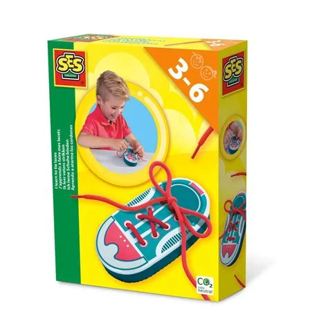 SES Ik Leer Veters Strikken