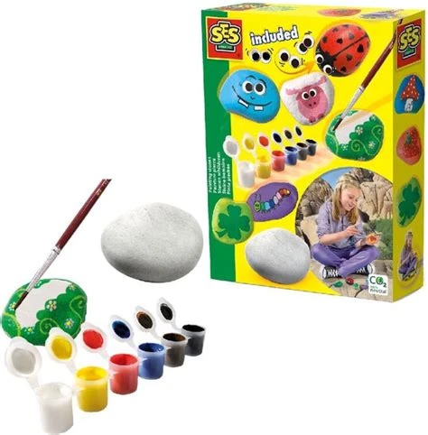 SES Stenen schilderen