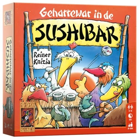 Spel Geharrewar In de Sushibar