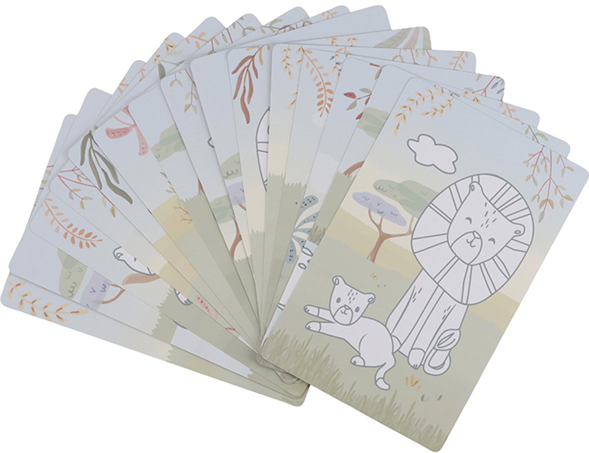 Tekentablet groen - Safari Friends