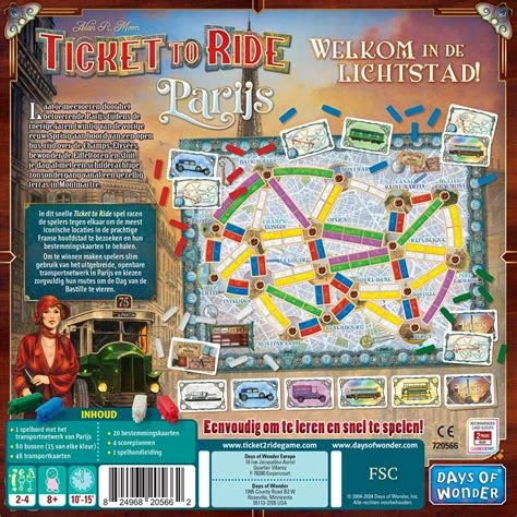Ticket to Ride Parijs